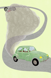 Editorial Illustration: "The Trip, Finally"